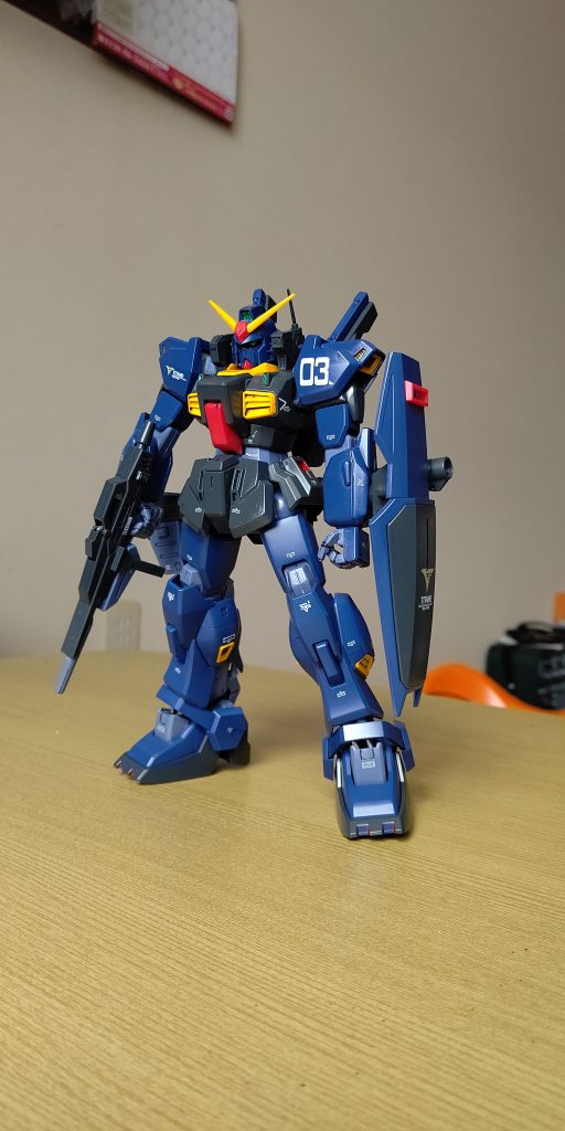 ガンダムmk-Ⅱ ティターンズ仕様に塗装しました！