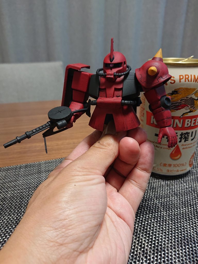 プラモデルと酒はセットなんすよ。