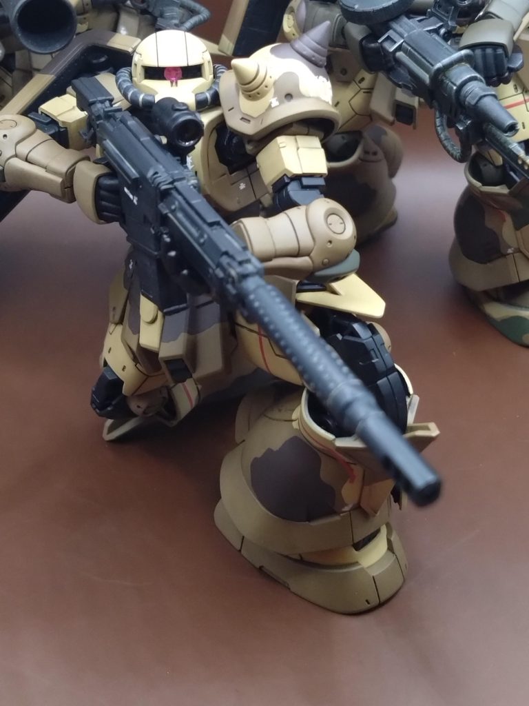 サザンクロス隊　高機動型ザク–4枚目/制作者：ひろ坊や