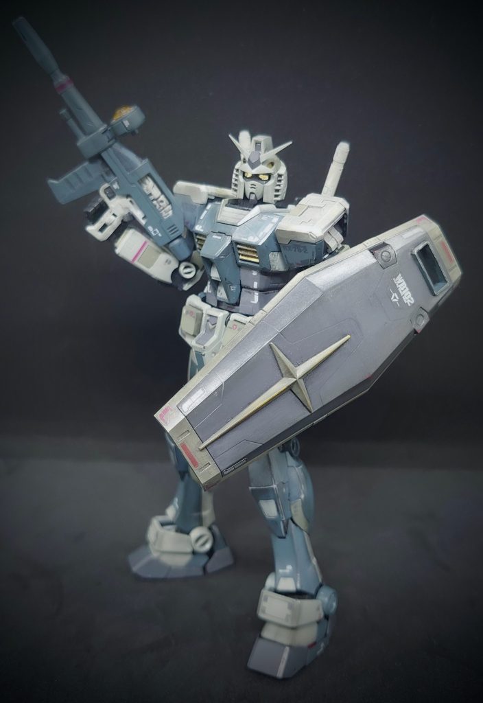 RX-78-2 ガンダム(グレーのみで塗装)–5枚目/制作者:shuz