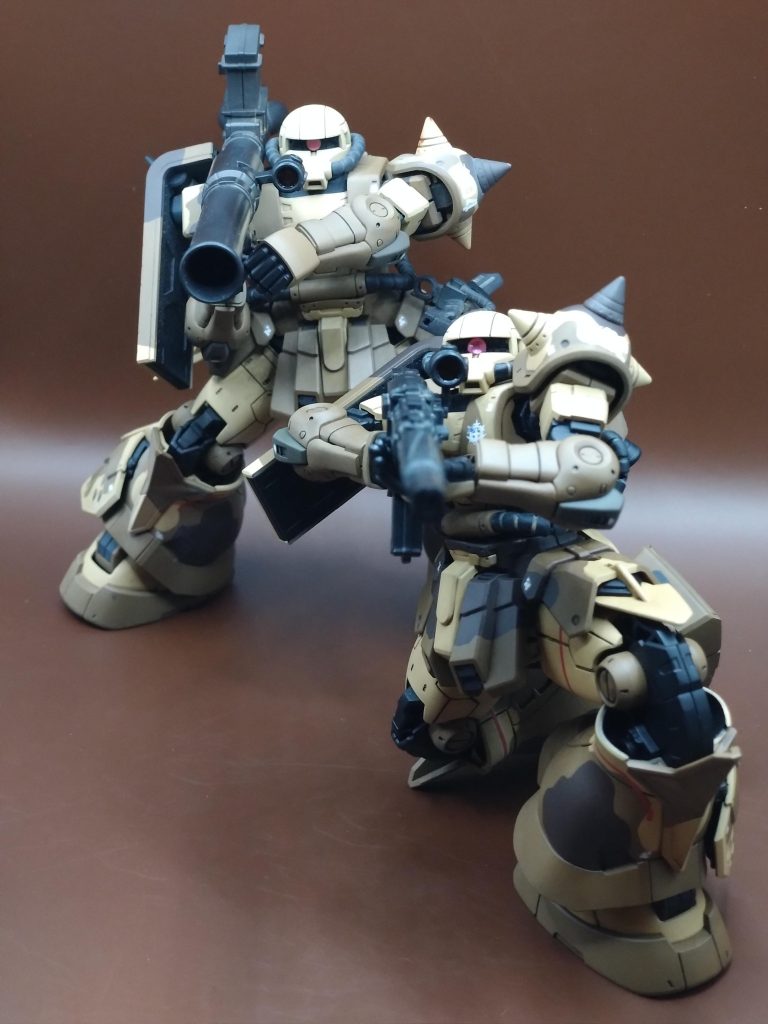 サザンクロス隊　高機動型ザク–5枚目/制作者：ひろ坊や