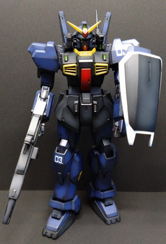 ネタ制作 HGUC ガンダムMk-Ⅱ ティターンズ仕様–3枚目/制作者：TAKA-STUDIO