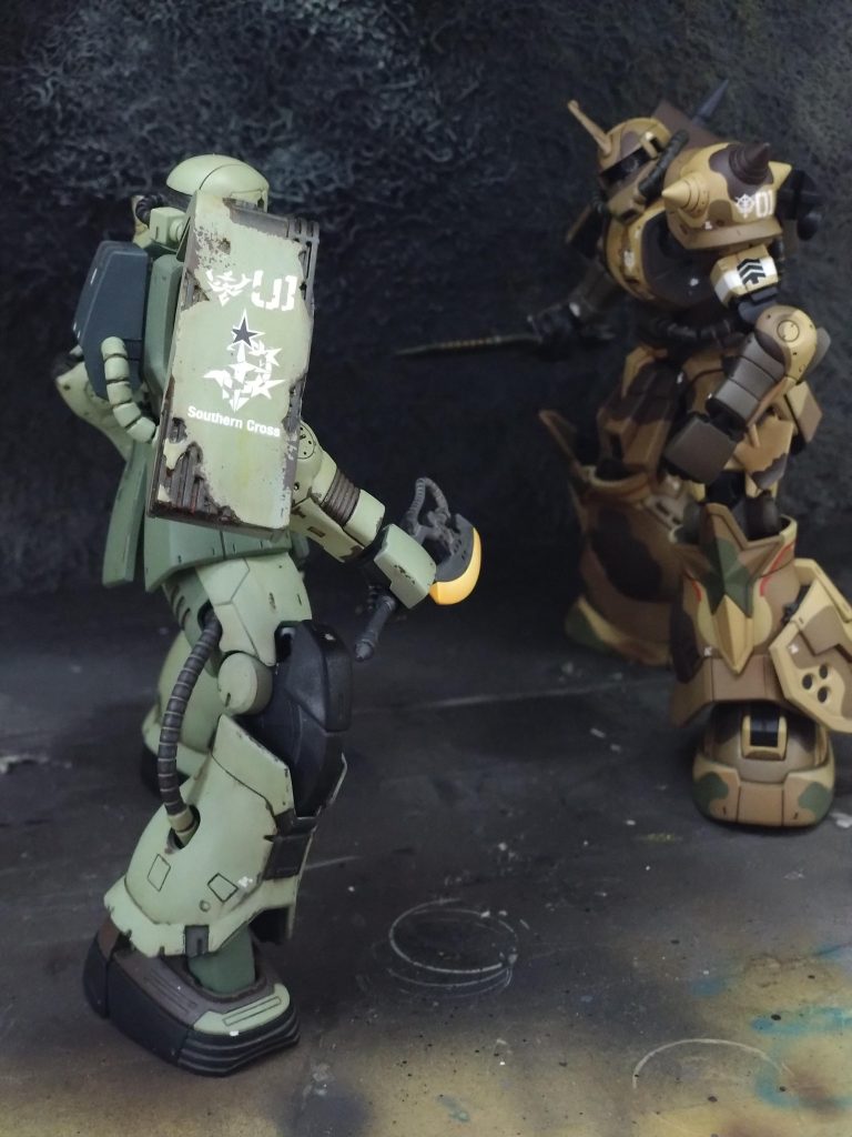 この角度だと顔はわかりませんね~