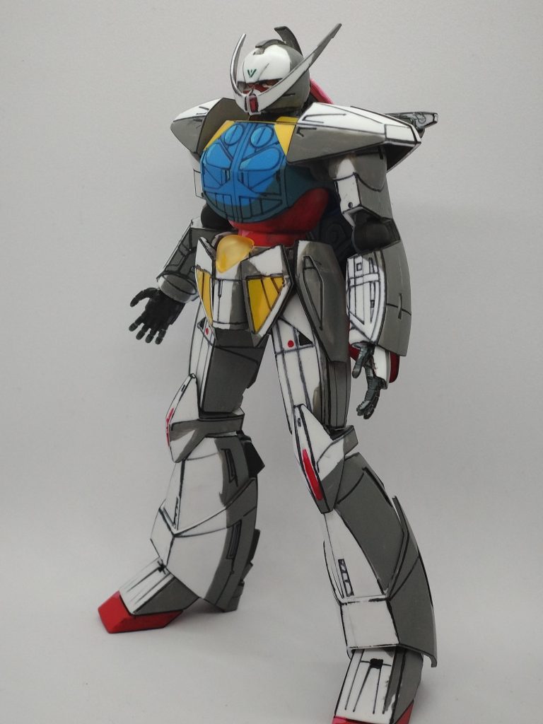 HGCC ∀ガンダム　アニメ塗り初挑戦–4枚目/制作者：しゅんしゅん