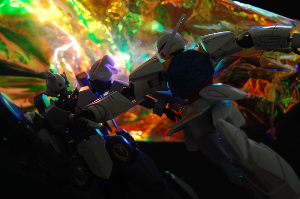 こちらは大きい方のポッドを前ボケでなく後ろボケにして撮りました。