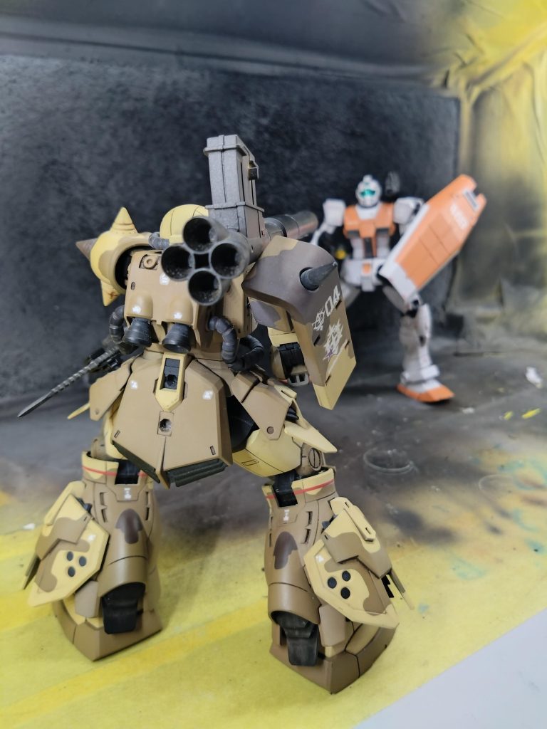 セルマ機に見つかりました、近すぎですこんな距離でバズーカ打てないすね