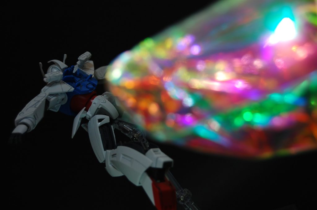 オーロラ素材を前ボケ撮影して月光蝶エフェクトに–2枚目/制作者:kisa