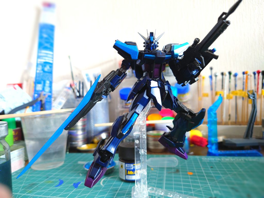 通常ストライクのライフルがそのまま余剰だから2丁持ちできてよき