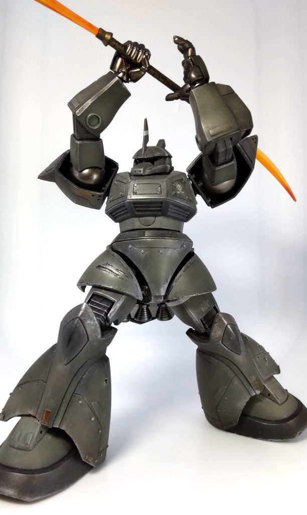 HGUC ゲルググ(角付き)–4枚目/制作者:おっさんX68kどきどきプラモ