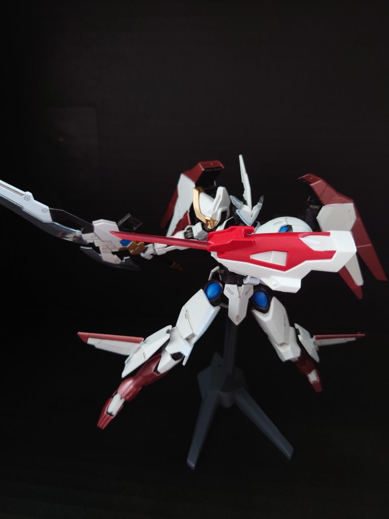 前回のザクに引き続きジャンクパーツに埋もれていた本付録の剣を使ってみました。