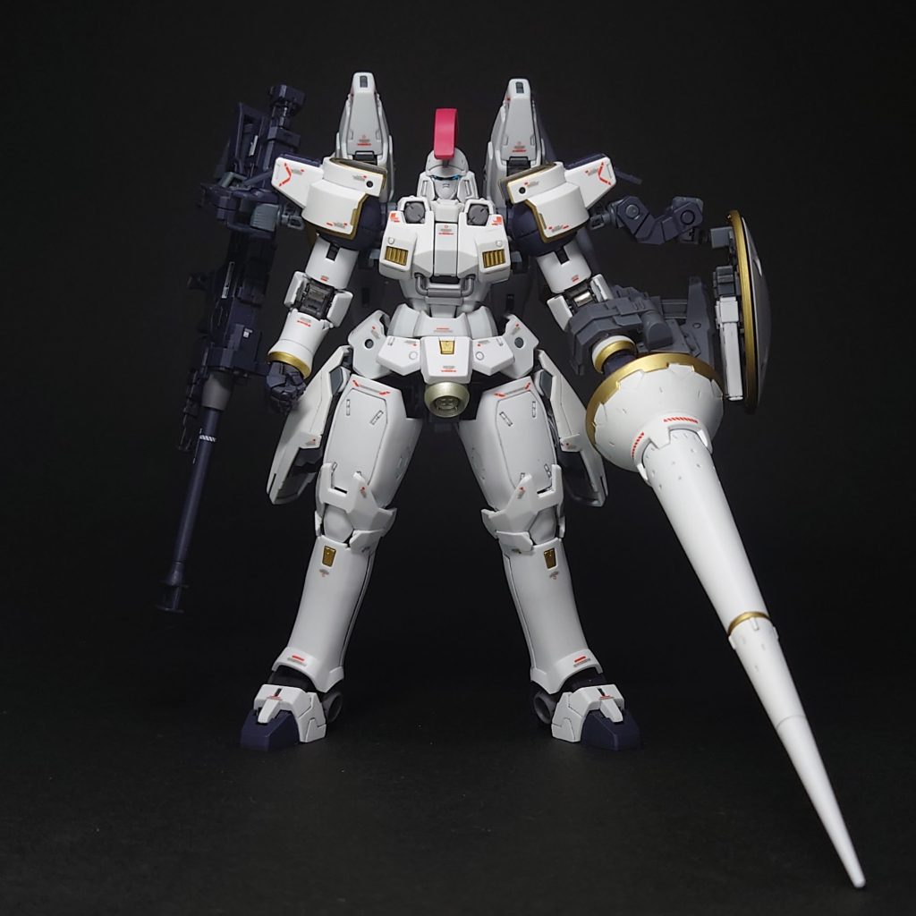 正面から、本当中世の騎士みたいですね。