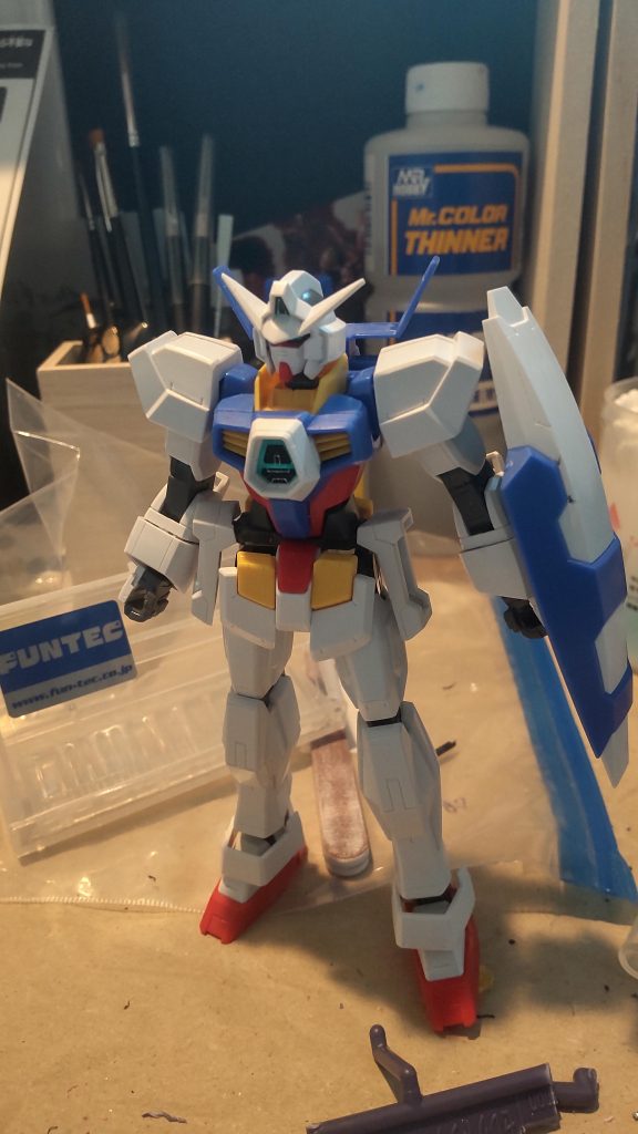 スジ彫り完成が約2ヶ月前、、これからも鈍足投稿ですが、ゆっくりのんびりGUNSTAを作成の励みに取り組みます！閲覧、ありがとうございましたー😸