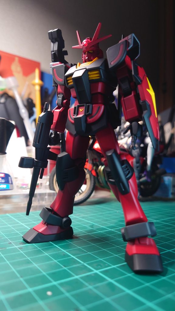 赤黒でアメイジング風にしましたｗ