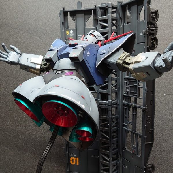 示怨虞（ジオング）発進の図