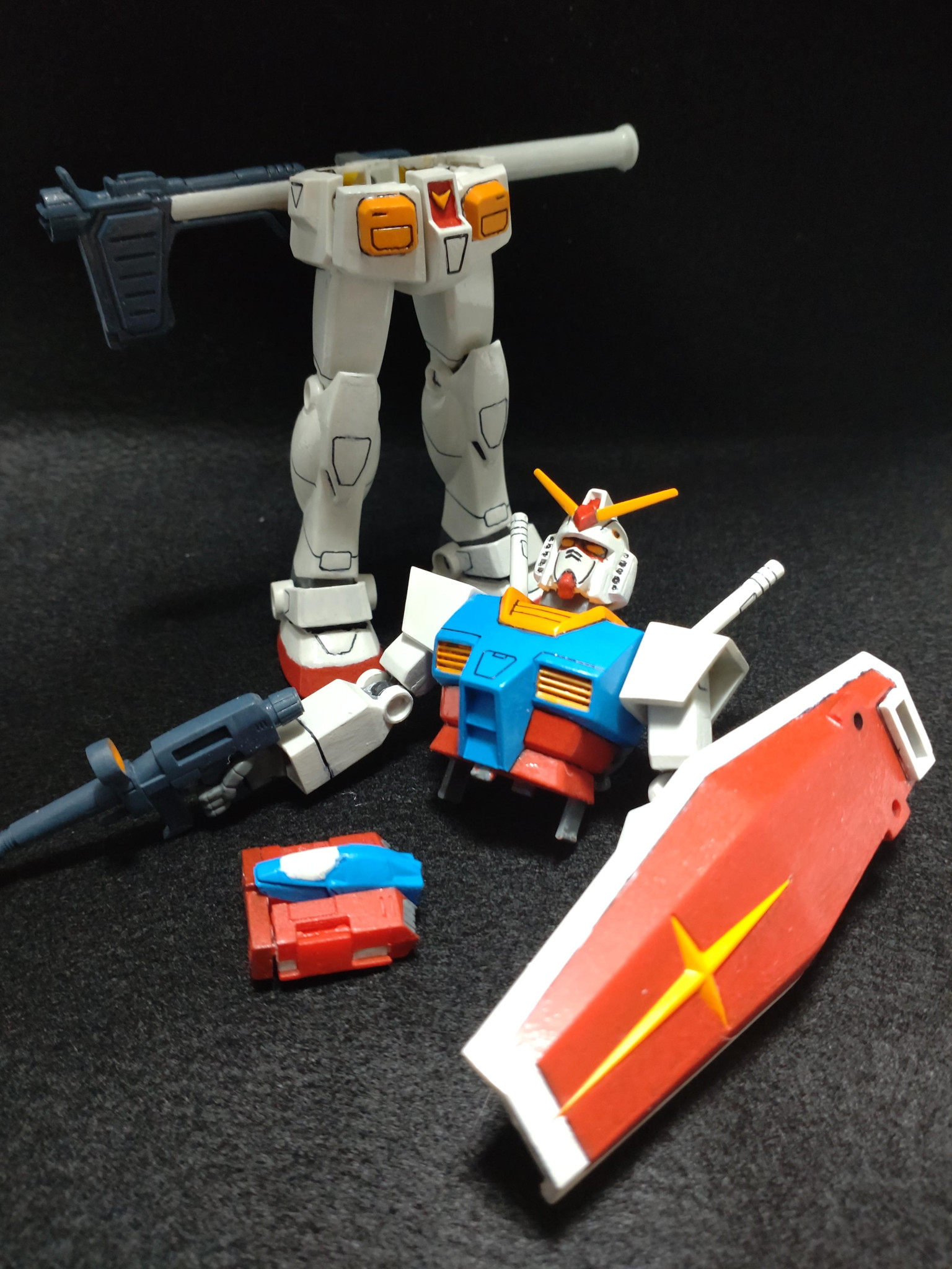 絶版 HG RX-78 ガンダム｜川さんのガンプラ作品｜GUNSTA（ガンスタ）