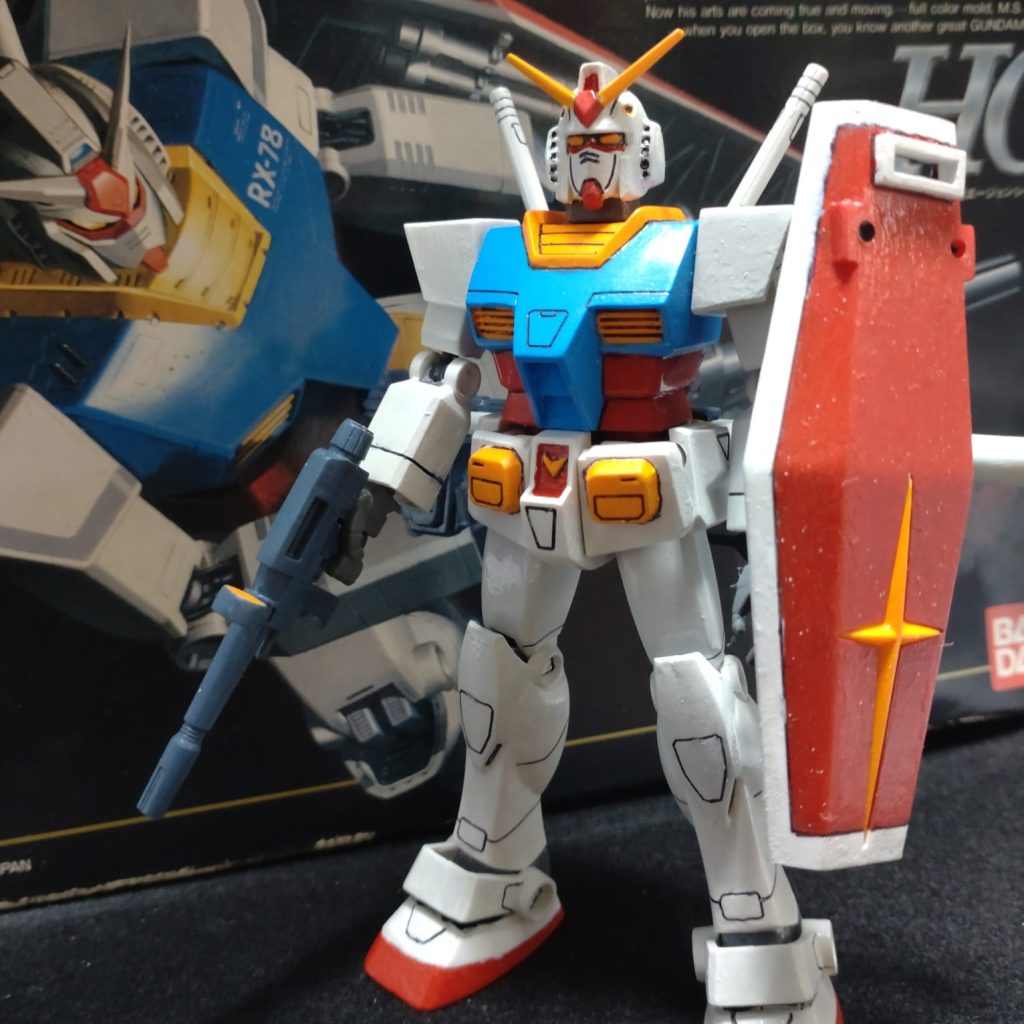 絶版 HG RX-78 ガンダム｜川さんのガンプラ作品｜GUNSTA 