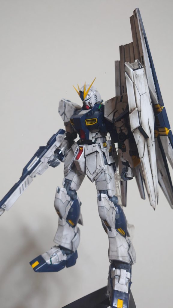 ウォシングはウェザリングカラーマルチブラックと激落ち君使用しました