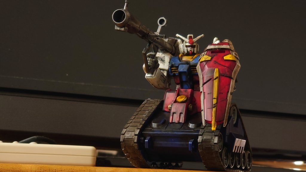 ガンダムタンク　ウェザリング–2枚目/制作者：massta