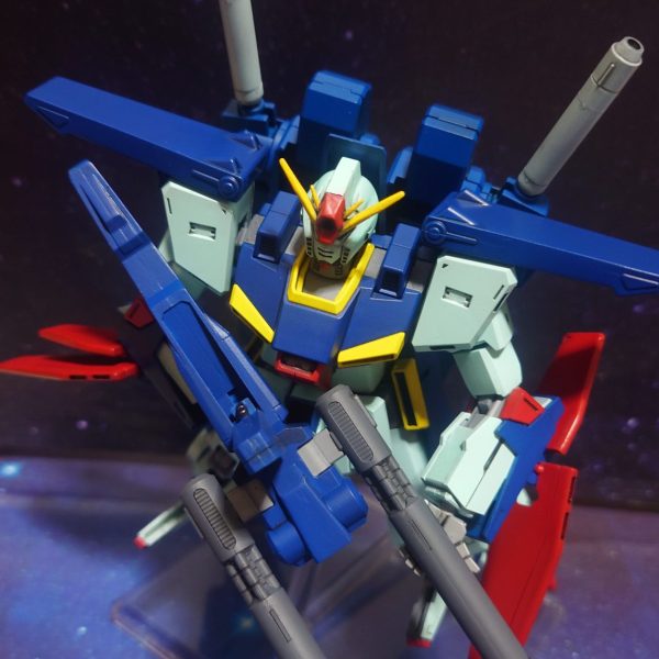 HGUCZZガンダムアニメ風