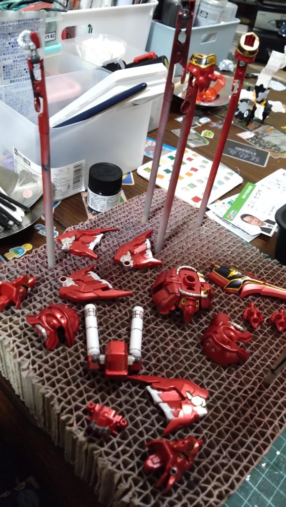 ほんとに筆塗りの修行になりました…小さくて死ぬかと思った…　鍛えられました✨