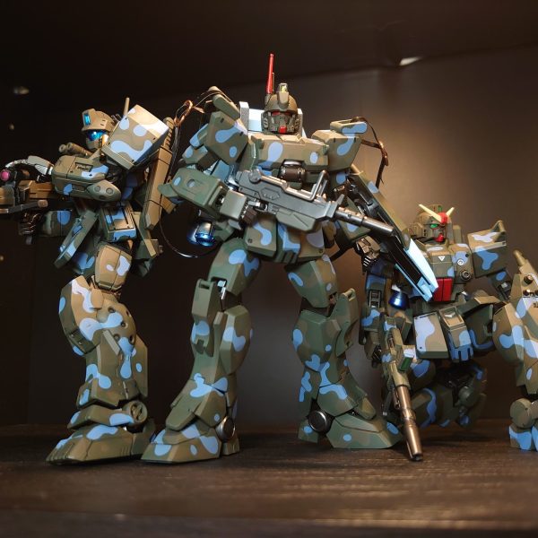 HGUC ガンダムEz8 オリジナル迷彩