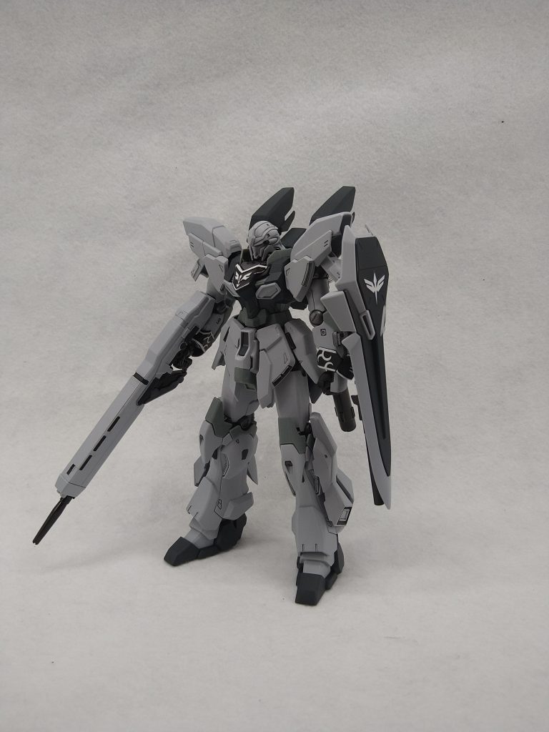 缶スプレーでHGUCシナンジュスタイン–2枚目/制作者：いくぜダチ公