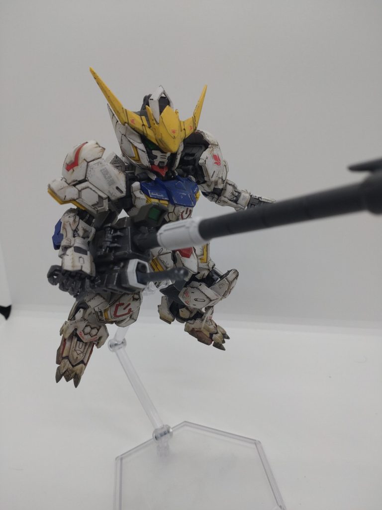 300mm砲もスムーズに構えることができます。