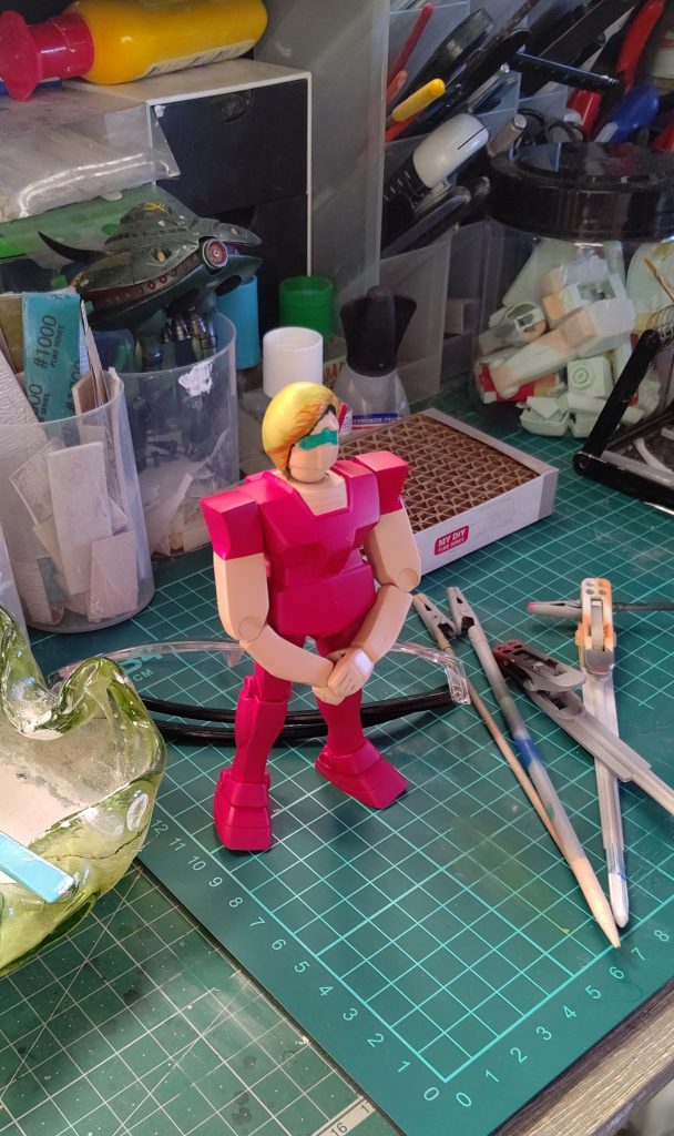 深紅の稲妻カラーで「手応えあり!」