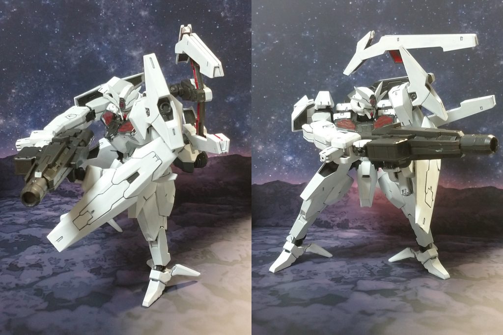 　ルブリスソーン（白）。　こちらも真っ白に塗っただけのキットそのままです。