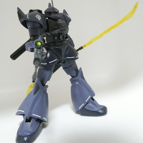 ＭＧ1/100 ゲルググ 青の部隊カラー 改修全塗装完成品 - プラモデル