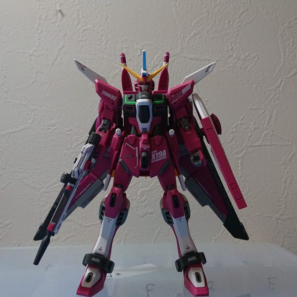 HG インフィニットジャスティス 簡単仕上げ