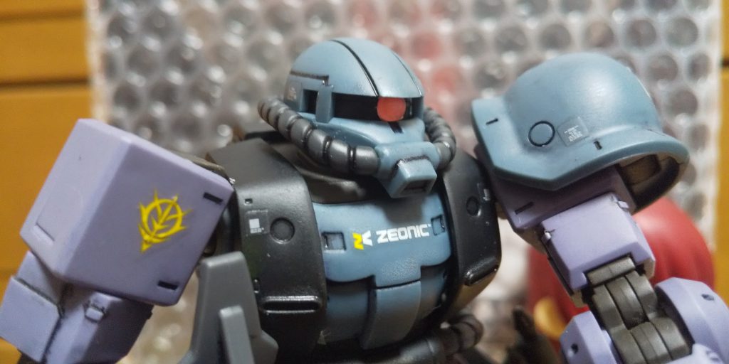 :モノアイにモノアイカスタムレンズを装着したぞ。