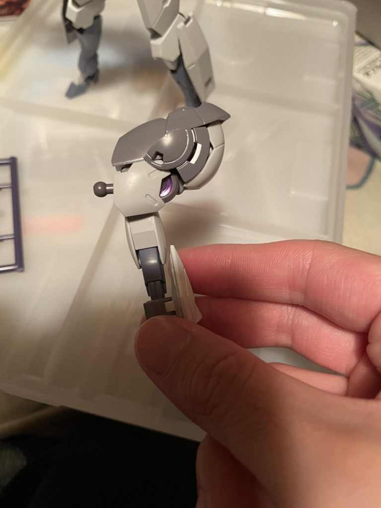 最初は思いつきで重騎士化。