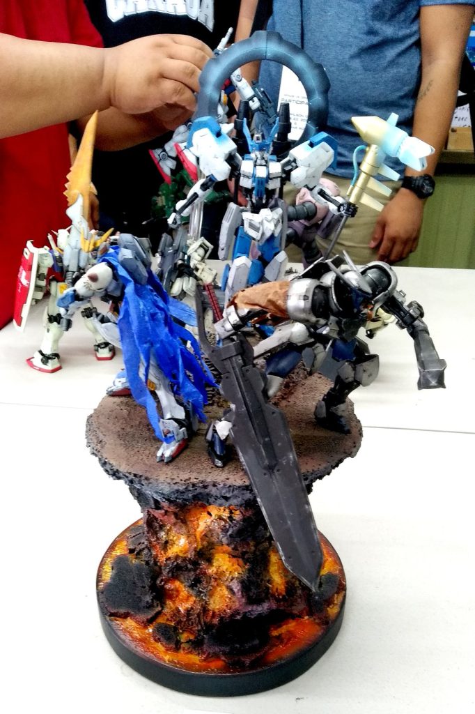 Calamity Warriors diorama