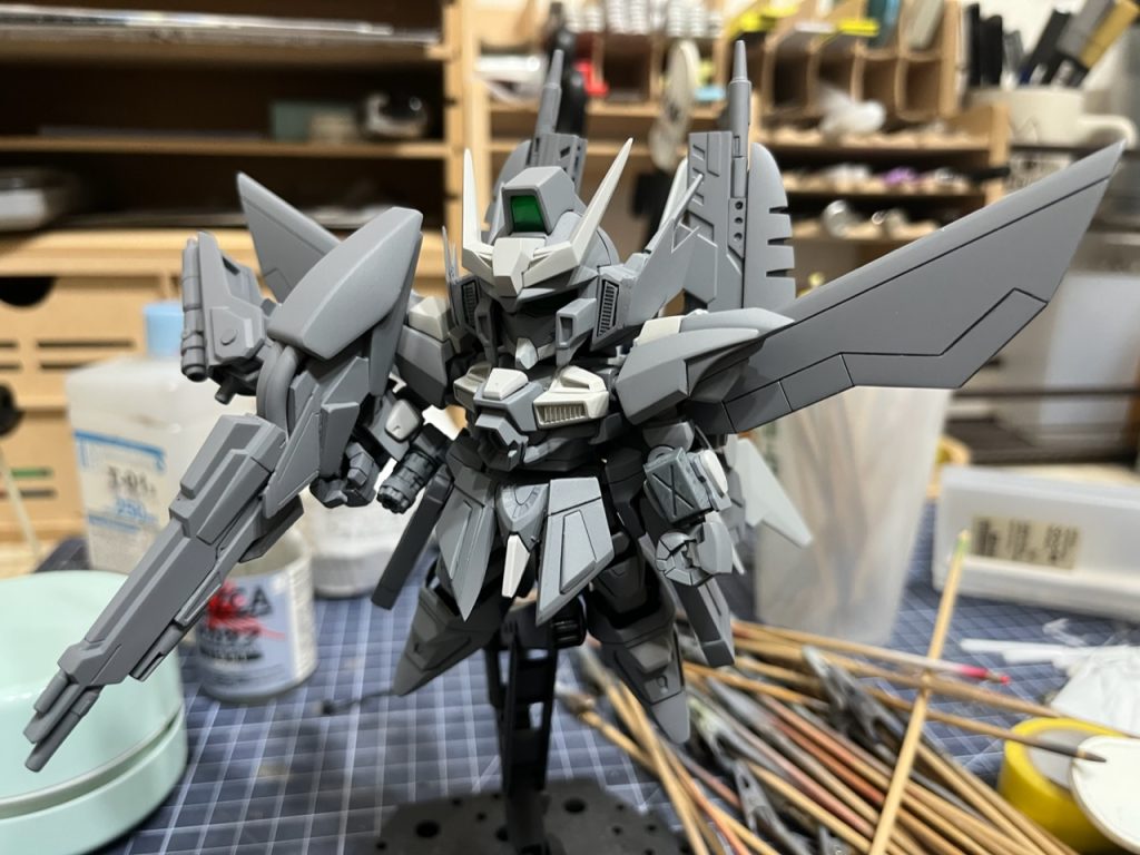 サフ時。この時はもう完成だ!と思ったのですが、ここからがリテイクの嵐でした……