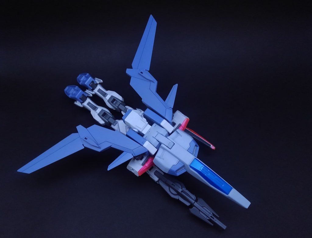 巡航形態です寝てるだけといえばそうですが、けっこうぽい見た目になってるのではないでしょうか