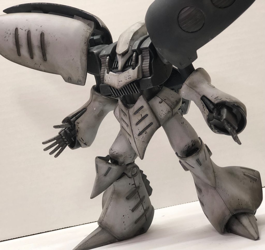 HG　キュベレイ　アクリジョン筆塗り