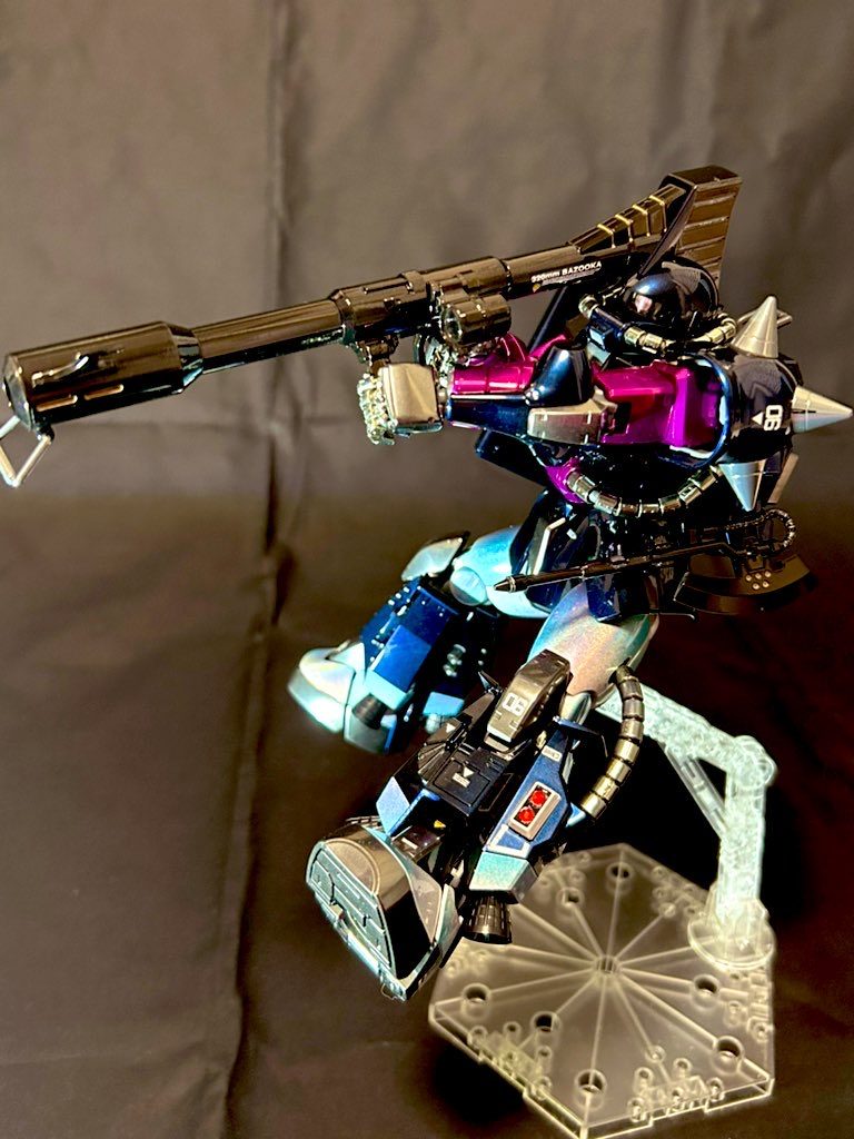 ジャイアントバズかまえたところ横から