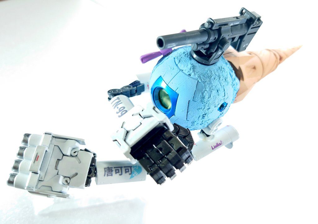 GNコーンアイス(太陽炉搭載型ボール)–4枚目/制作者：くろま