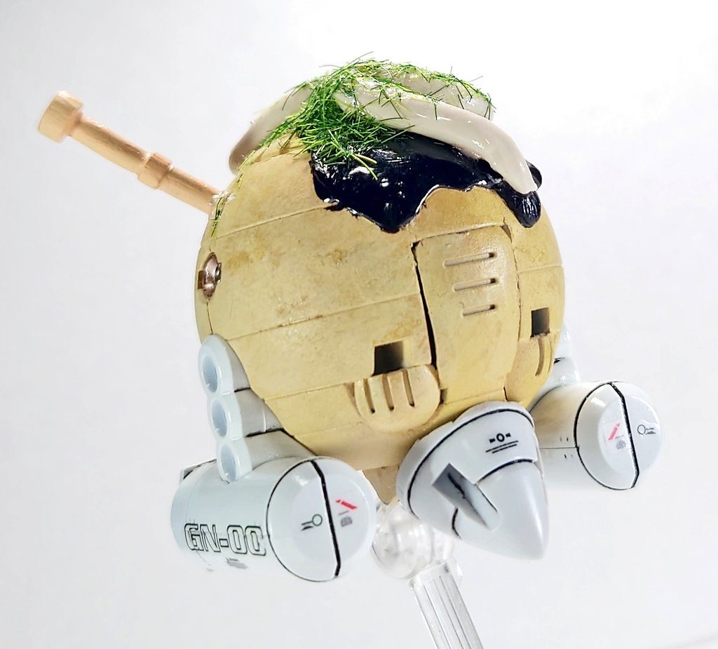 太陽炉およびコーンスラスター搭載です