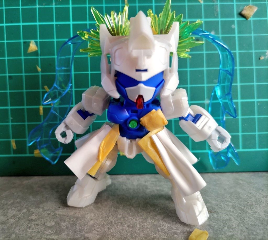 勢作途中スカート再現が最大の難所でした。