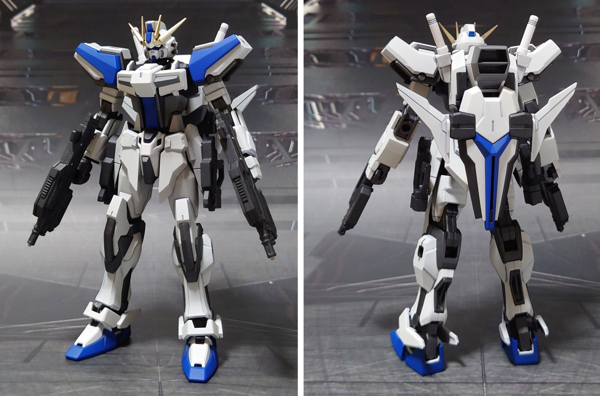 EG ビルドストライク エクシードギャラクシー ガンプラ 全塗装 完成品 3-