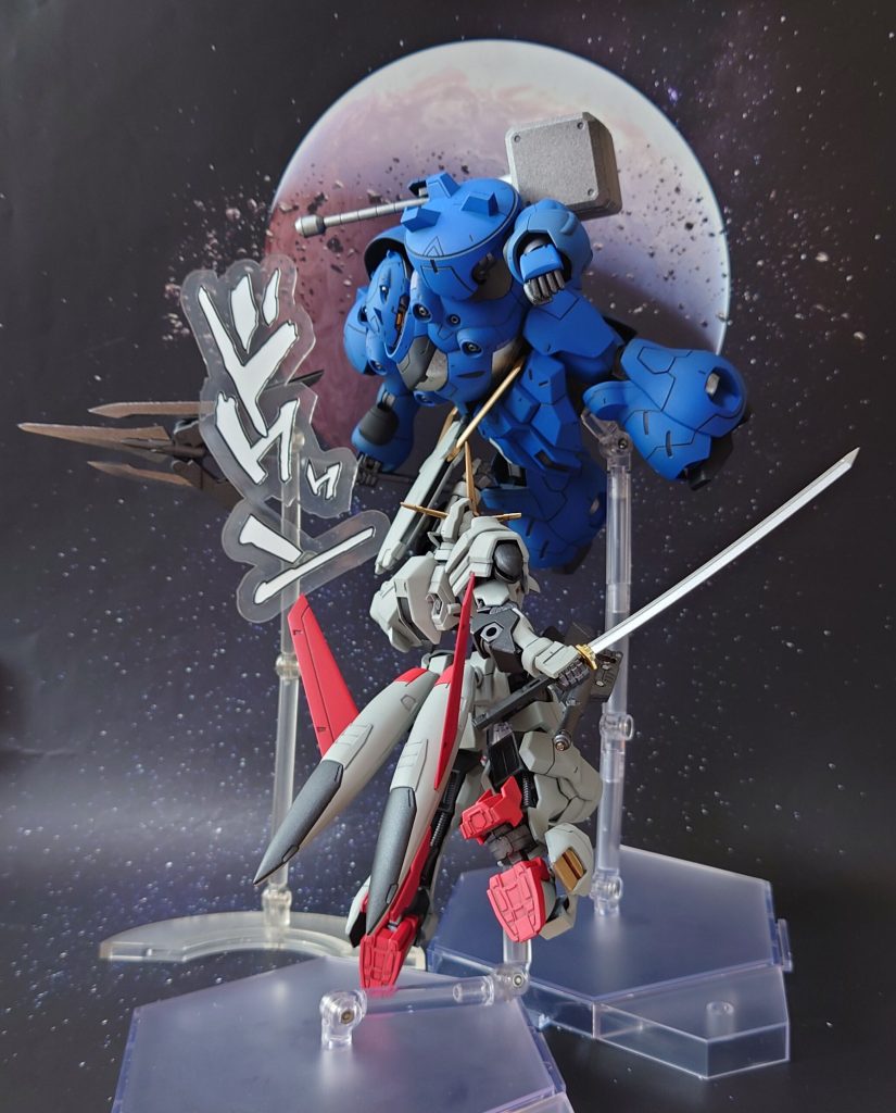 ガンダム端白星(刀装備)のオリジナル必殺技、シールドクローSP。