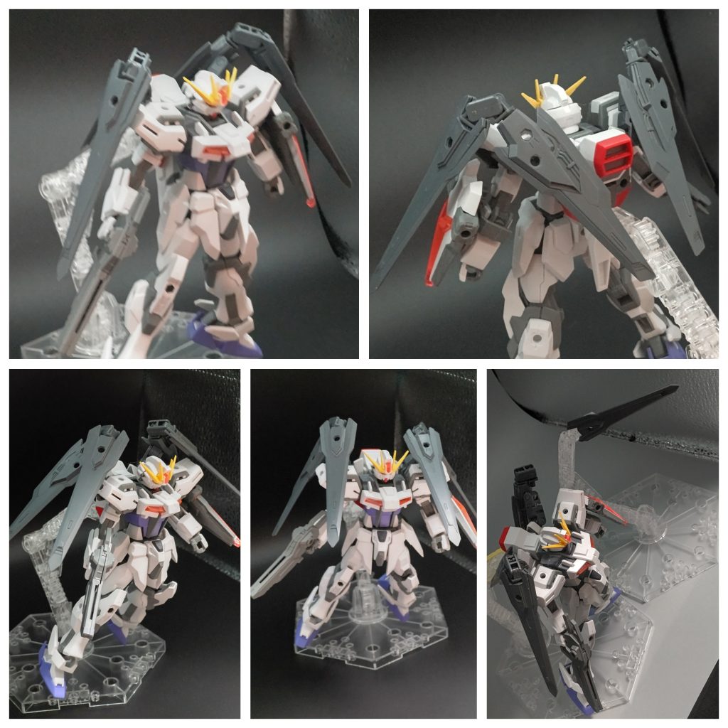 ディフェンシブバインダー モード機体後方及び、側面の防御形態。バインダーには対ビームコーティングが施され、可動式シールドとして展開可能。また、空間戦においては 全ての形態で、２機のドラグーンとして使用出来る。