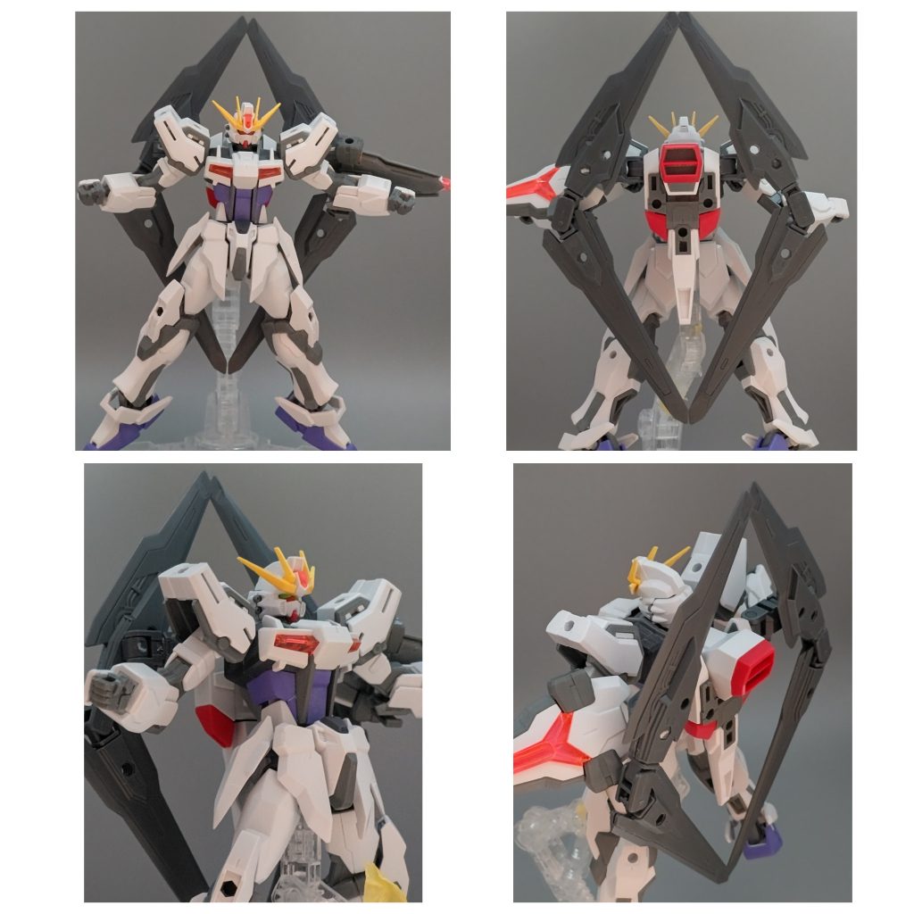 追加ヴォワチュール・リュミエール(VL) 形態惑星間推進システム。４基のバインダーで円環構造体（トーラス）を形成し、VLの受信機とスラスターを兼ねた形態。使用する際、表面に量子皮膜がコートされ、太陽風を受け止め、量子鏡面デイラック干渉を経て特殊なエネルギー変換を行い、光圧を生み出し推進力とする。外部からのレーザー照射により加速する事も可能。(んなもん使って何処へ行くのよ？)と、まぁ 触れば触る程 色々な形態に出来ます。妄想しながら形態毎に合理的な説明を付けられる物だけで 10形態近く思い付きましたが、全部盛り込むのは無理がありそうなので割愛しますw