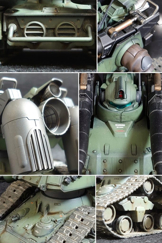 ガンタンク　初期型　塗装　ウェザリング–5枚目/制作者：wat798