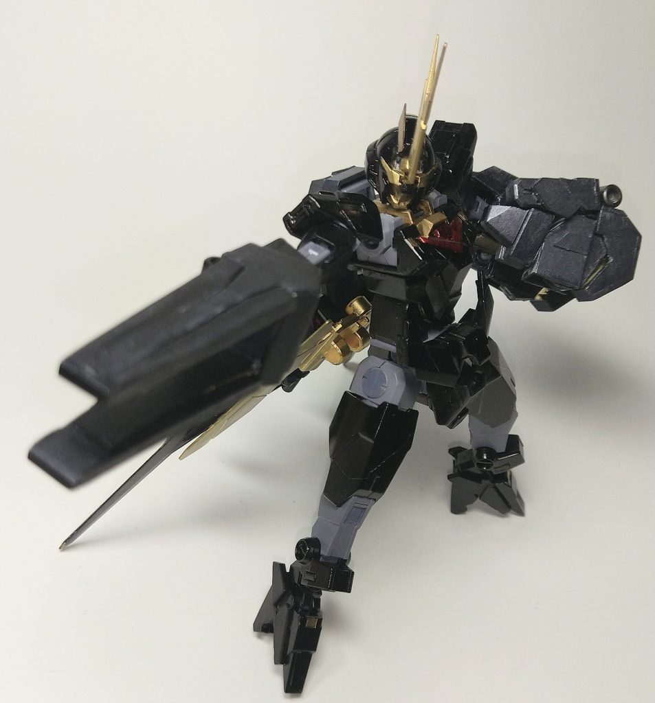 アームドアーマーBS。こちらは単純な構造なので、製作は楽でした。