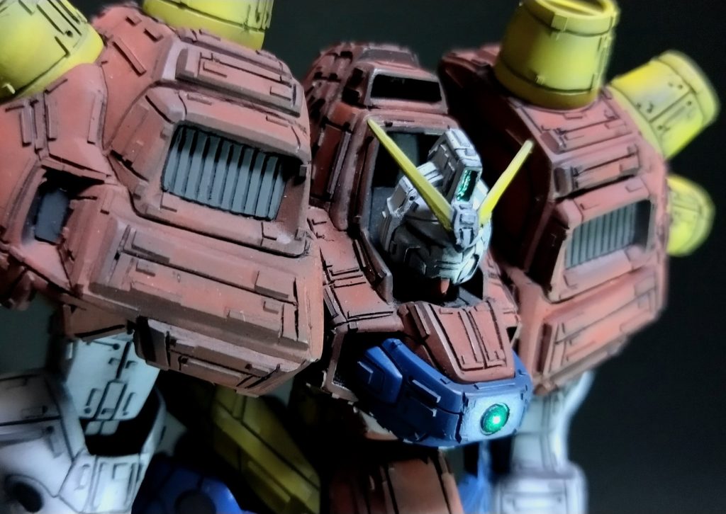 今回は設定通り塗りましたが、肩のインテークだけは変えました💦💦