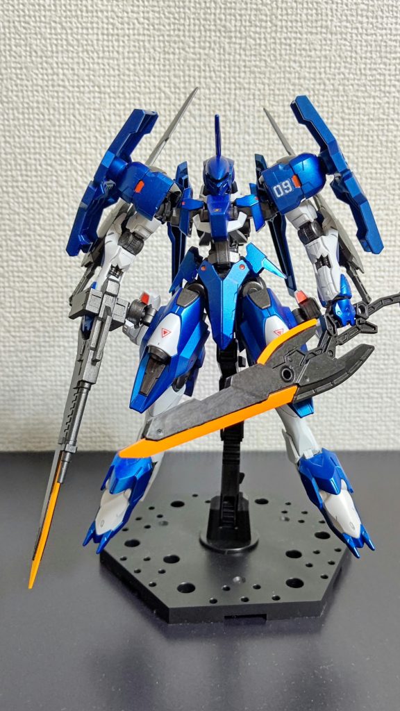 ヒート武器が好きなので刃は蛍光オレンジで