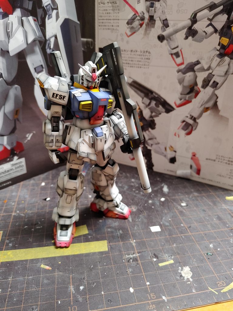 HGUCガンダムMARK Ⅱ–4枚目/制作者：ハープセロテン